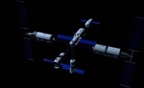 建造中国空间站、建成国家太空实验室是载人航天工程“三步走”的最后一步，也是建设航天强国、科技强国的重要标志